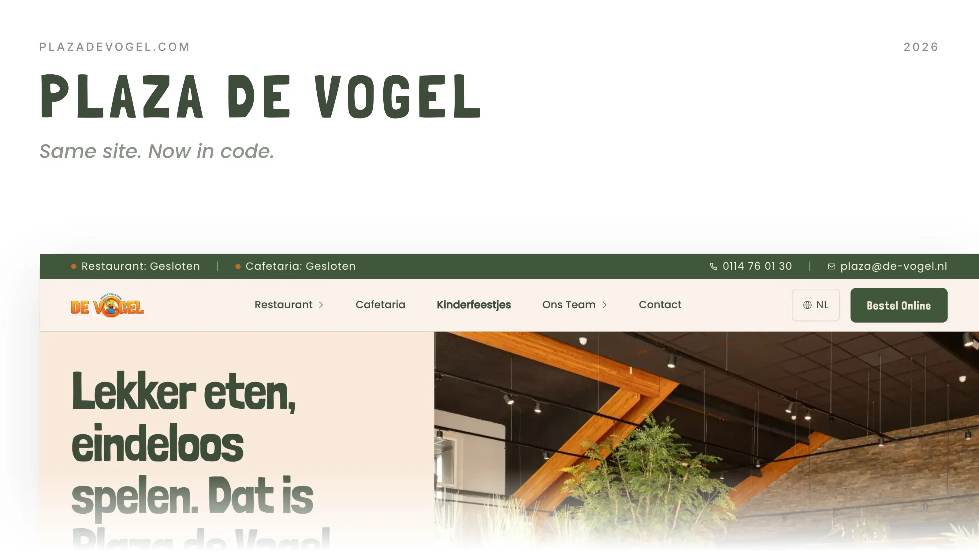 Plaza de Vogel